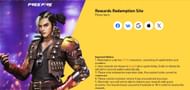 रिडीम कोड्स (Image via reward.ff.garena.com)
